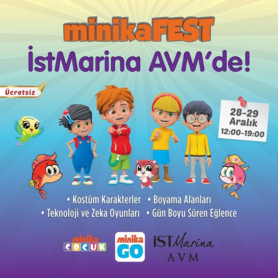 Minika Fest İstMarina AVM’de!