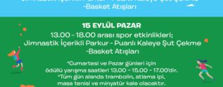 Akmerkez Okula Dönüş Festivali afiş