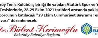Bakırköy 29 Ekim Cumhuriyet Bayramı Etkinlikleri afiş