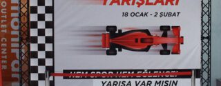 Küçükçekmece Belediyesi AVM Slotcar Araba Yarışları afiş