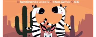 Bir Zebra Müzikali Çocuk Tiyatrosu afiş