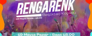 Rengarenk Beşiktaş Koşusu afiş