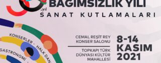 Türk Dünyası Ülkeleri Bağımsızlık Yılı Sanat Kutlamaları afiş