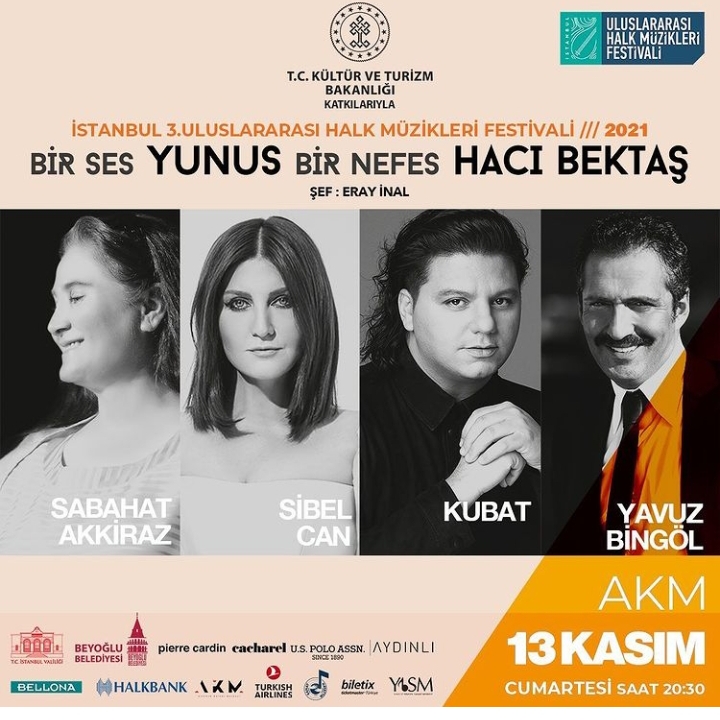 İstanbul 3.Uluslararası Halk Müzikleri Festivali