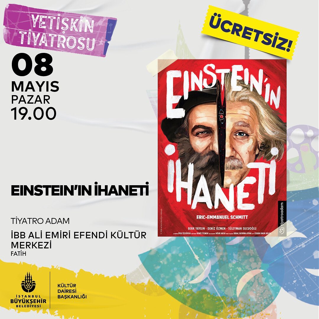 Eınstein’in İhaneti Tiyatro Ücretsiz
