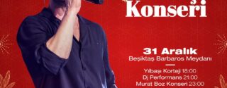 Murat Boz Beşiktaş 2023 Yılbaşı Konseri Ücretsiz afiş