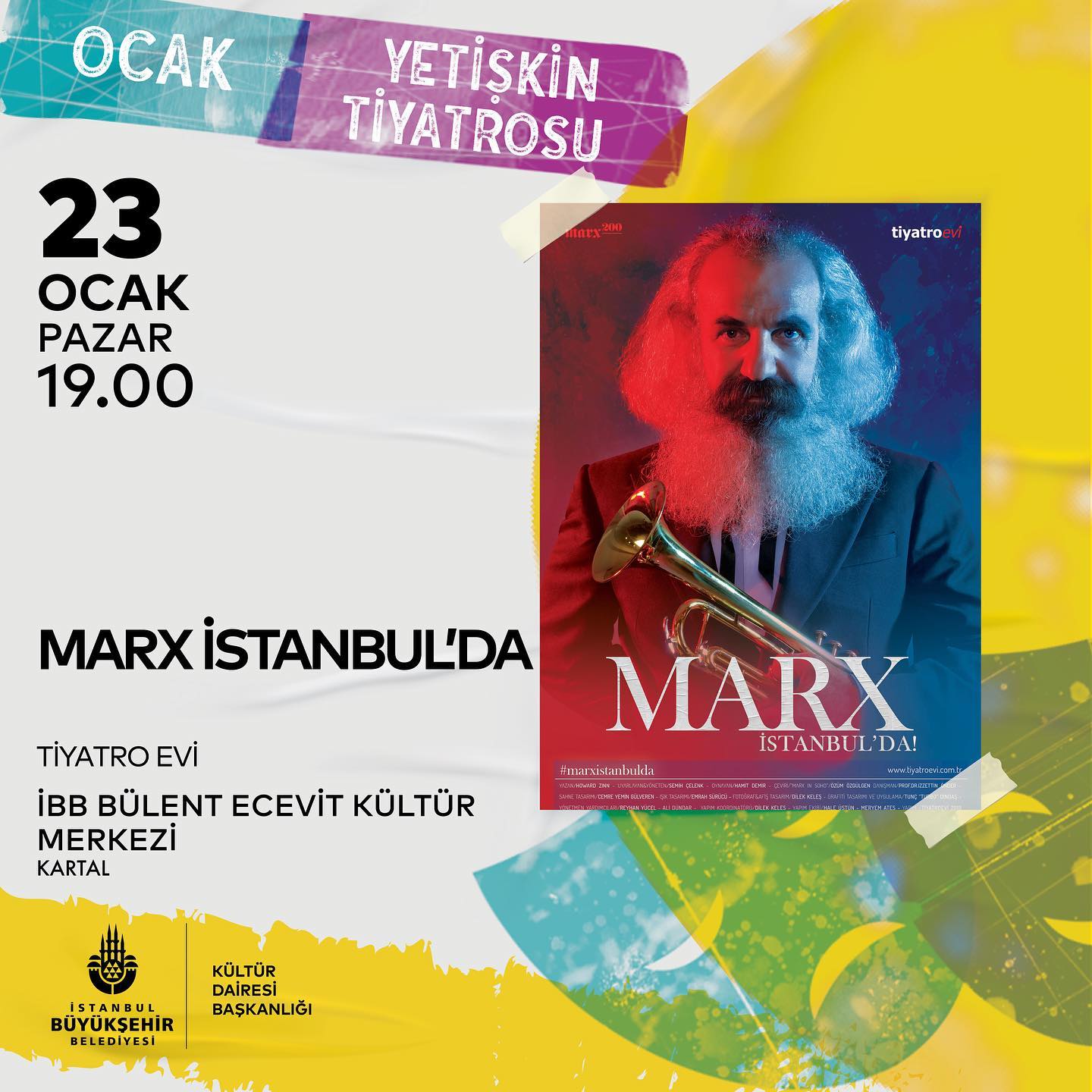 Marx İstanbul’da Tiyatro Ücretsiz