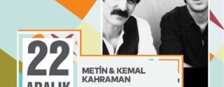 Metin -Kemal Kahraman Konseri afiş