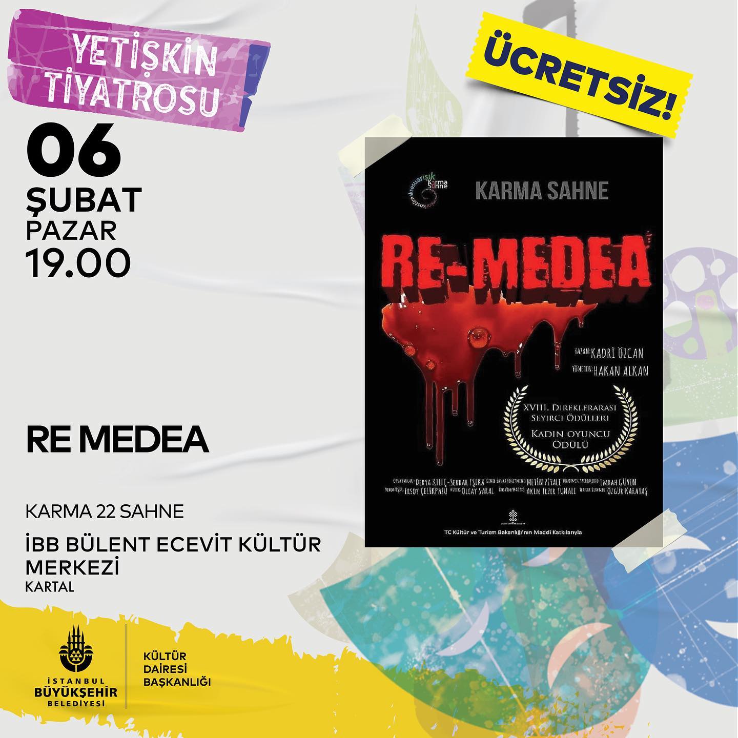 Re Medea Tiyatro Ücretsiz