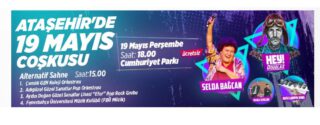 Ataşehir Belediyesi 19 Mayıs Konserleri Ücretsiz afiş