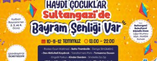Sultangazi Bayram Şenliği Ücretsiz afiş