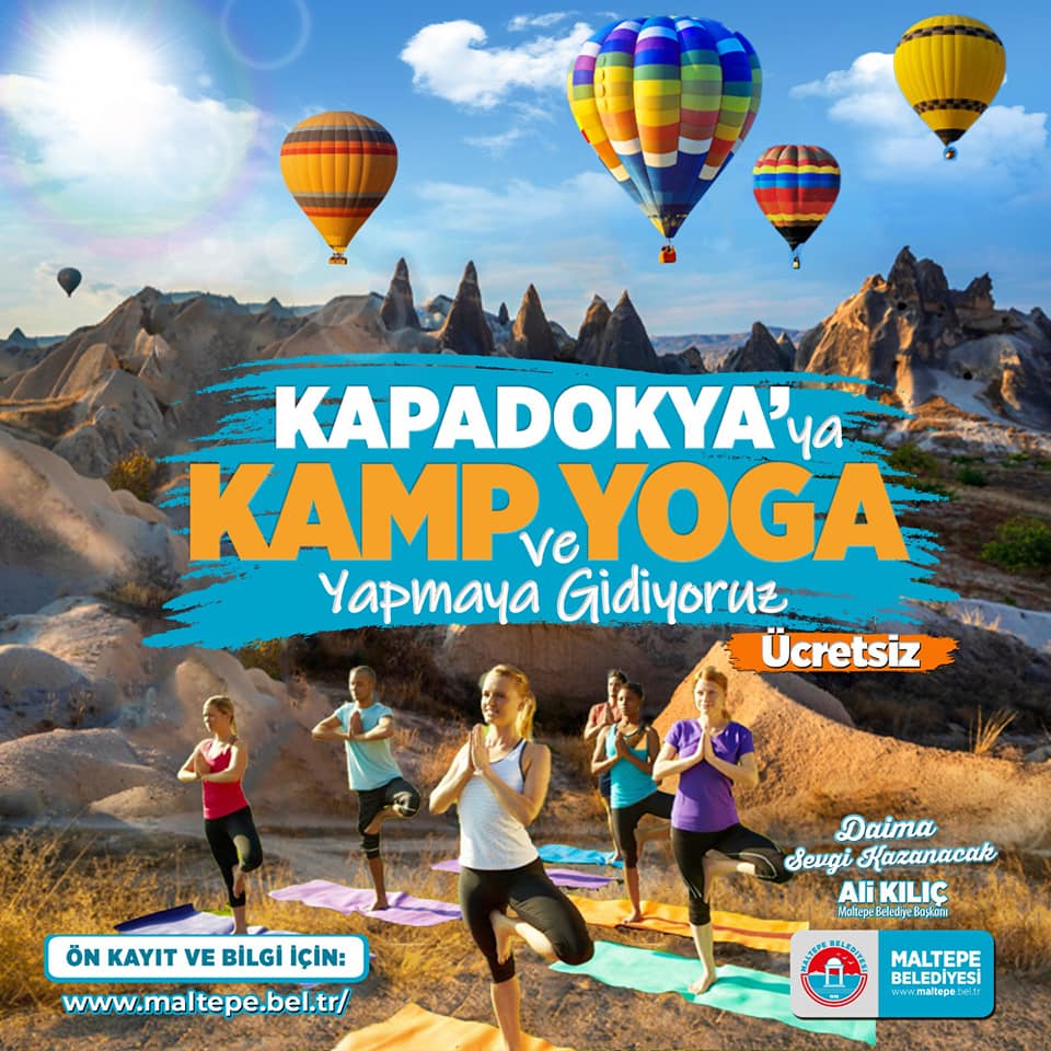 Kapadokya’ya Kamp ve Yoga Yapmaya Gidiyoruz!