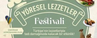 Üsküdar Yöresel Lezzetler Festivali afiş