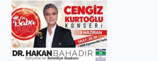 Cengiz Kurtoğlu Konseri afiş