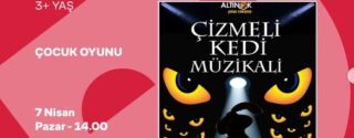 Çizmeli Kedi Müzikali Ücretsiz afiş
